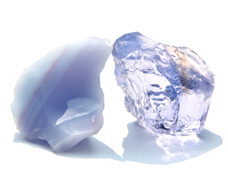 An Ascended Lilac + Sovereign Amethyst + Earth Shaman Andara paired with a Pastel Ascended Lilac + Heart of God within .