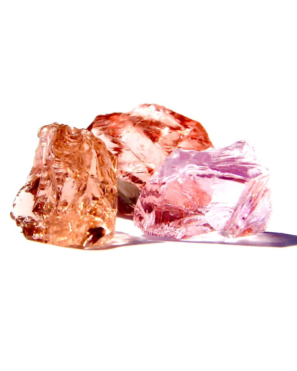Crystals for the Flower of Life.  Three different " Heart "Andaras to work on the center of your Being, to create the Radiant Heart.  A Sophia Andara, a Venusian Heart of God within Andara and last a Celestial Heart Andara.  All three together (7gr) fit in the Flower of Life.
