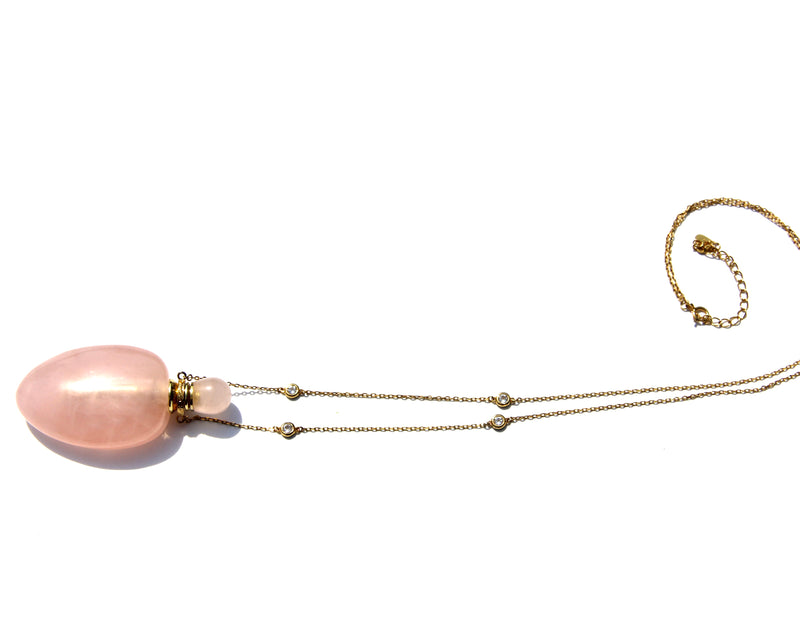 Vase of Compassion & Flame of Devotion necklace