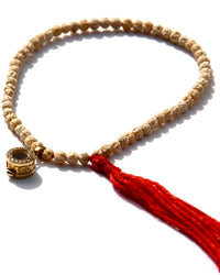 The Minis, The Jewel in the Lotus Rudraksha beads bracelet